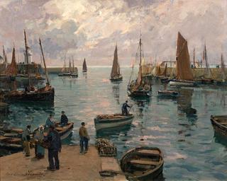 Le port de Joinville, Ile d'Yeu