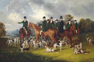 The Beaufort Hunt at Badminton