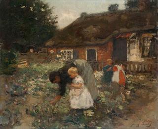 Children in the Garden