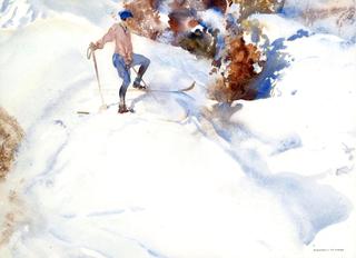 The Skier, Switzerland