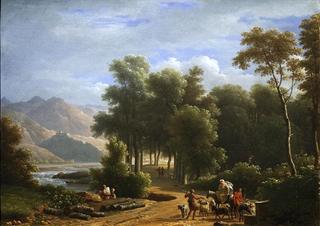 Mountain Landscape in Spring