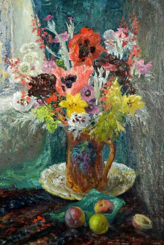 Flowers and Peaches