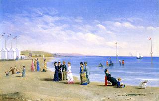 Beach Scene, Trouville-sur-Mer