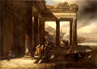 Scene at the Port