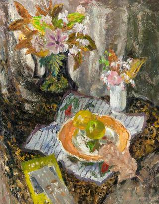 Still Life with Leaf