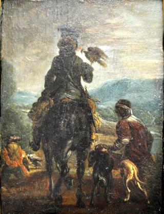 Hunter with Falcon