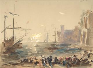 Seascape (recto)
