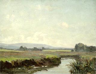 A River Running through Green Fields