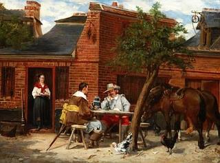 Cavaliers Outside a Tavern
