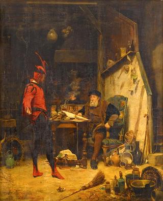 Faust and Mephistopheles