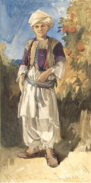 Standing Turkish Youth