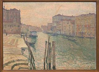 Grey Morning on the Grand Canal, Venice