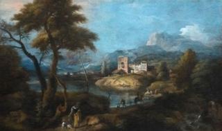 Landscape with a Woman and Child
