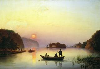 Crossing the Dnieper River