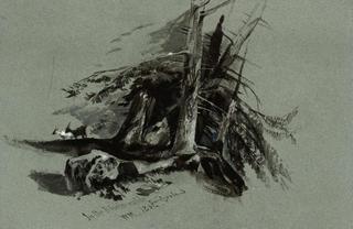 习作松树，莱茵瓦尔德