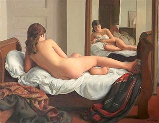 Nude with Mirror