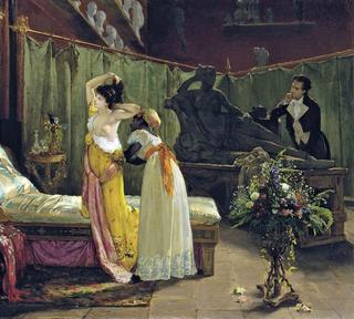 Paulina Borghese in Antonio Canova’s Studio