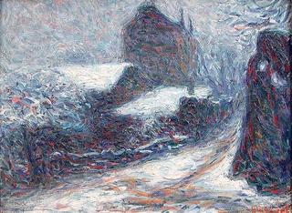 Lapin Agile in Snow