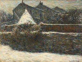 Village in Snow