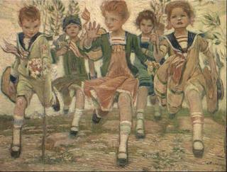 Children Running