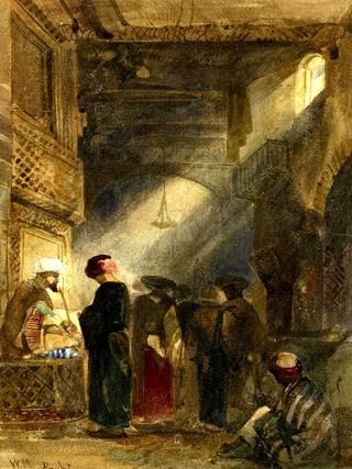 Opium Seller, in Assiout, Egypt