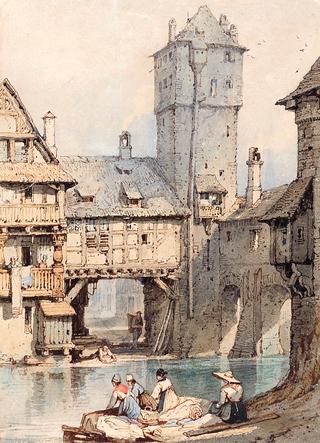 Laundresses before the Wasserturm, Nuremberg