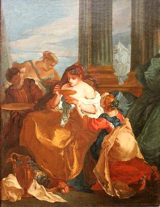 Sophonisbe Drinks Poison
