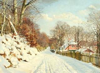Village in Winter