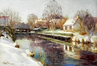 Canal in Winter
