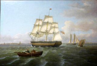 Clipper Ships, New York Harbor