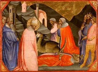 Saint Sylvester and the Dragon