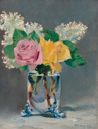 Lilacs and Roses