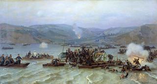 The Russian Army Crossing the Danube