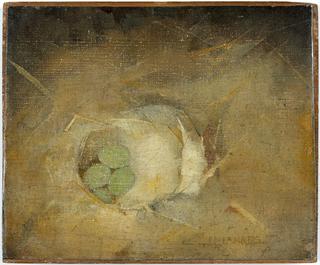 Bird's Nest with Green Eggs