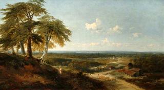 At Brill, Buckinghamshire, with Wotton and Ludgershall in the Distance