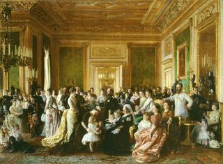 The Family of Queen Victoria in 1887