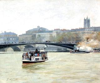 Bateau Mouche sur la Seine, Paris