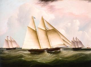 The Start of the 1866 Great Transatlantic Yacht Race