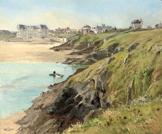 Pêcheur au bord de la mère, Saint Lumaire