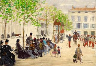 La Place Monge à Paris