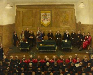 Freedom of the City of Westminster Given to Winston Churchill