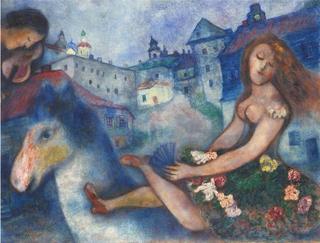 Jeune fille au cheval