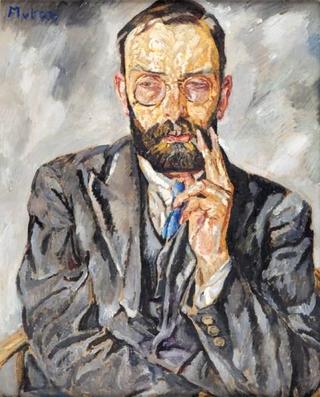 Portrait of the director of the Beaux Arts in Paris