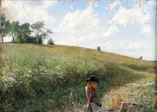 Girl in a Summer Landscape