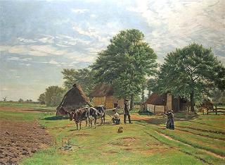 Homestead in the monastery Berßen in Meppen