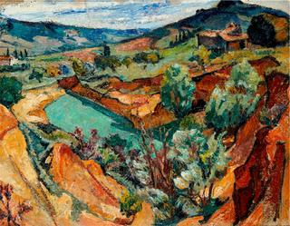 Paysage de Rustrel