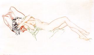 Study for 'Reclining Venus'