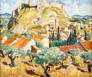 Landscape in Avignon