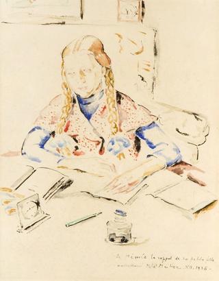 Mimi with a Letter