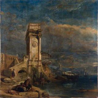 The Port of Ancona, Italy